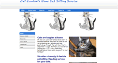 Desktop Screenshot of catcomforts.ukpet.com