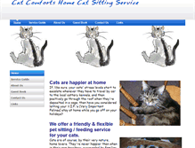 Tablet Screenshot of catcomforts.ukpet.com